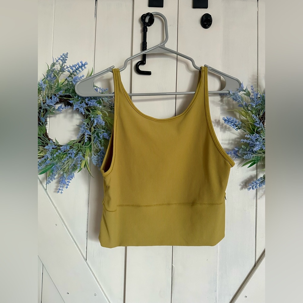 Lululemon power pivot ribbed tank top